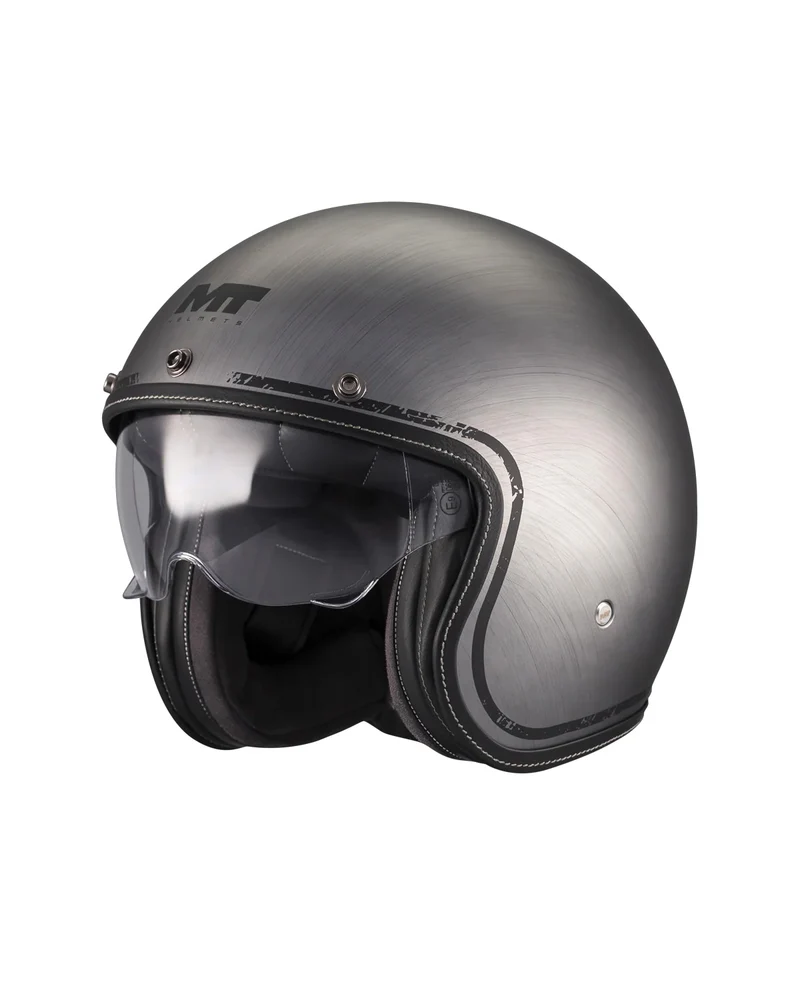 MT OF507SV B LE MANS 2 SV S BRUSHED CASCO DE MOTO A2 MATE