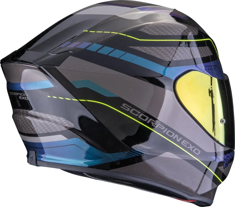 SCORPION EXO-391 LEO CASCO INTEGRAL NEGRO AZUL