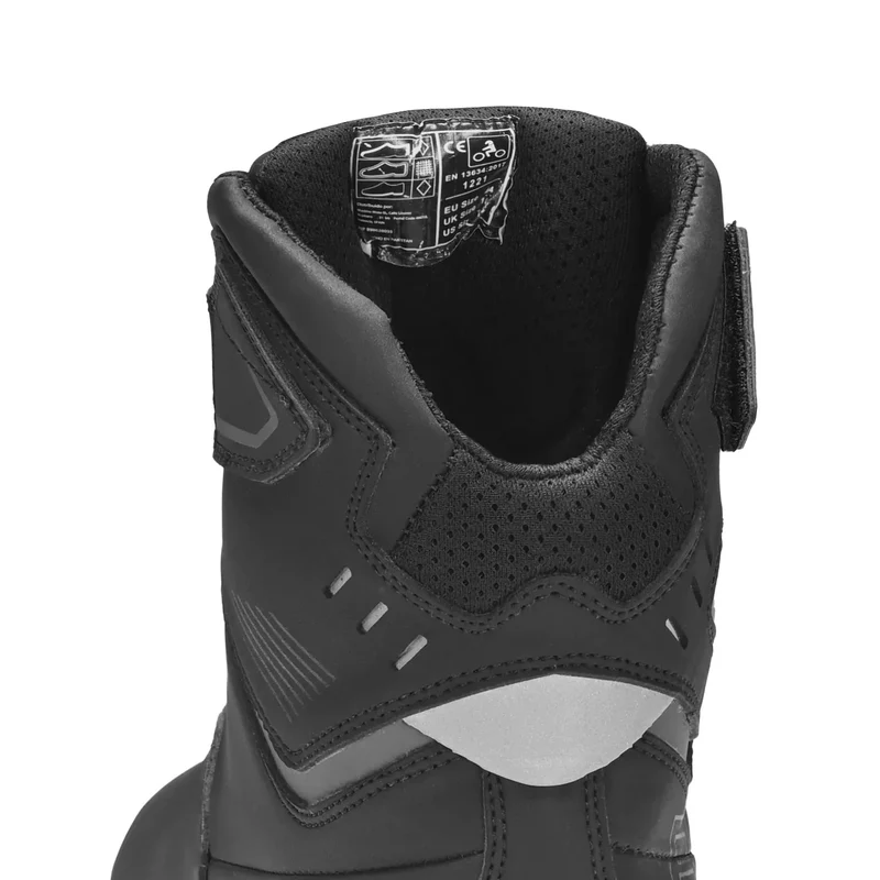 BELA BLAZE BOTAS DE MOTO DE HOMBRE PIEL NEGRO