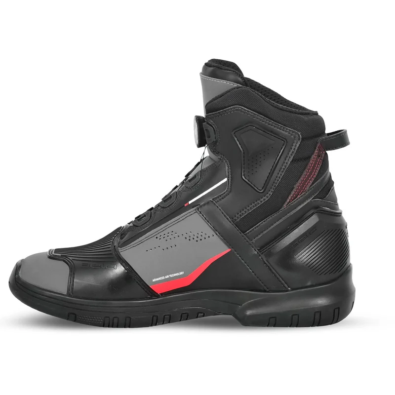 BELA EXTREME FORCE BOTAS DE MOTO NEGRO GRIS ROJO