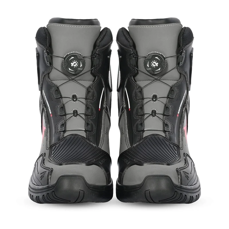 BELA EXTREME FORCE BOTAS DE MOTO NEGRO GRIS ROJO