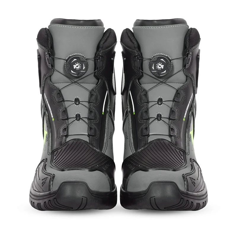 BELA EXTREME FORCE BOTAS DE MOTO NEGRO GRIS AMARILLO