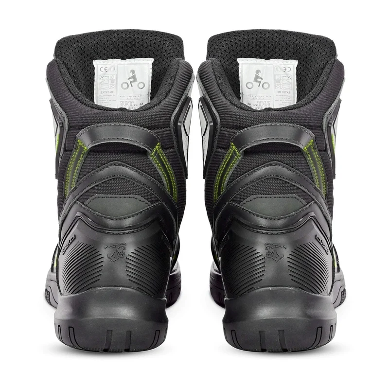 BELA EXTREME FORCE BOTAS DE MOTO NEGRO GRIS AMARILLO