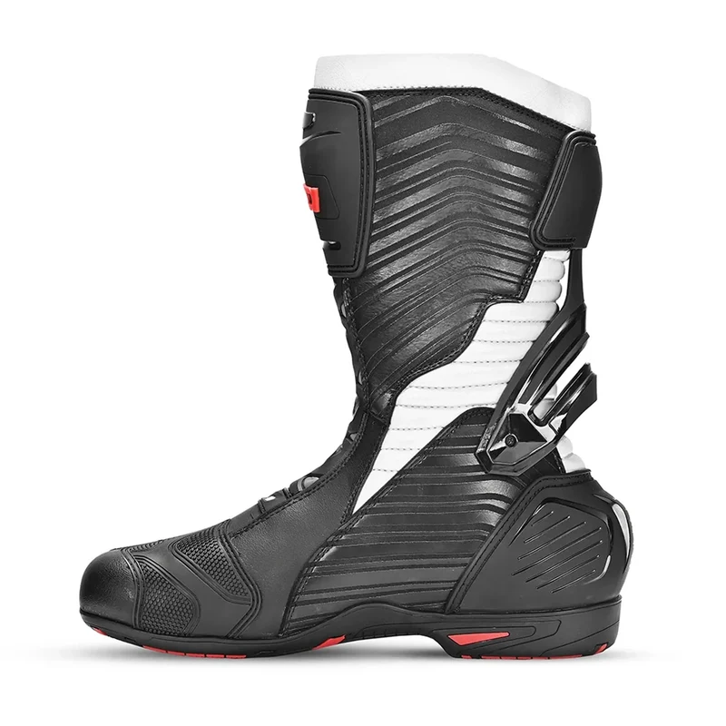 BELA AIR RIDER GP-1 BOTAS DE MOTO RACING NEGRO GRIS