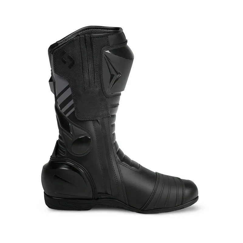 SHUA SUPER TECH BOTAS DE MOTO PIEL NEGRO