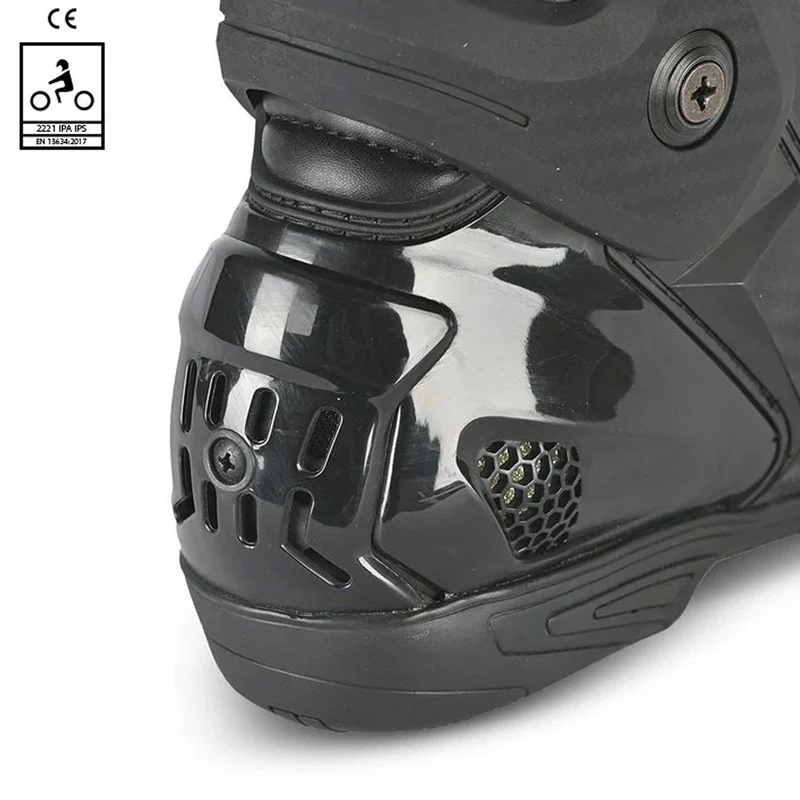 BELA RACE PRO (R-6) BOTAS DE MOTO PIEL NEGRO