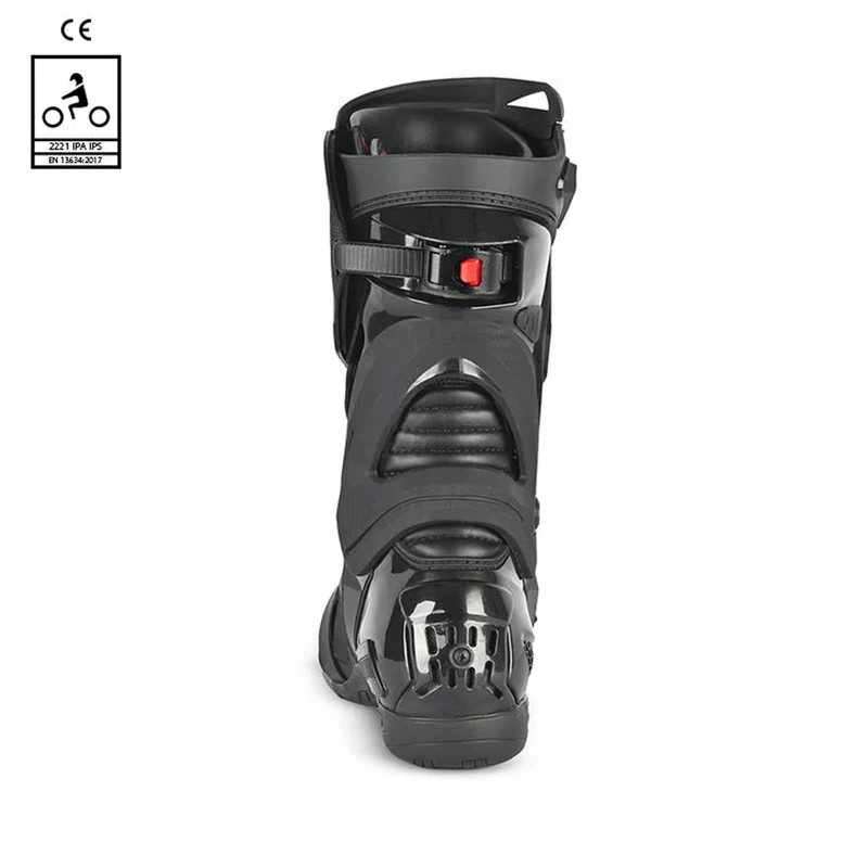 BELA RACE PRO (R-6) BOTAS DE MOTO PIEL NEGRO