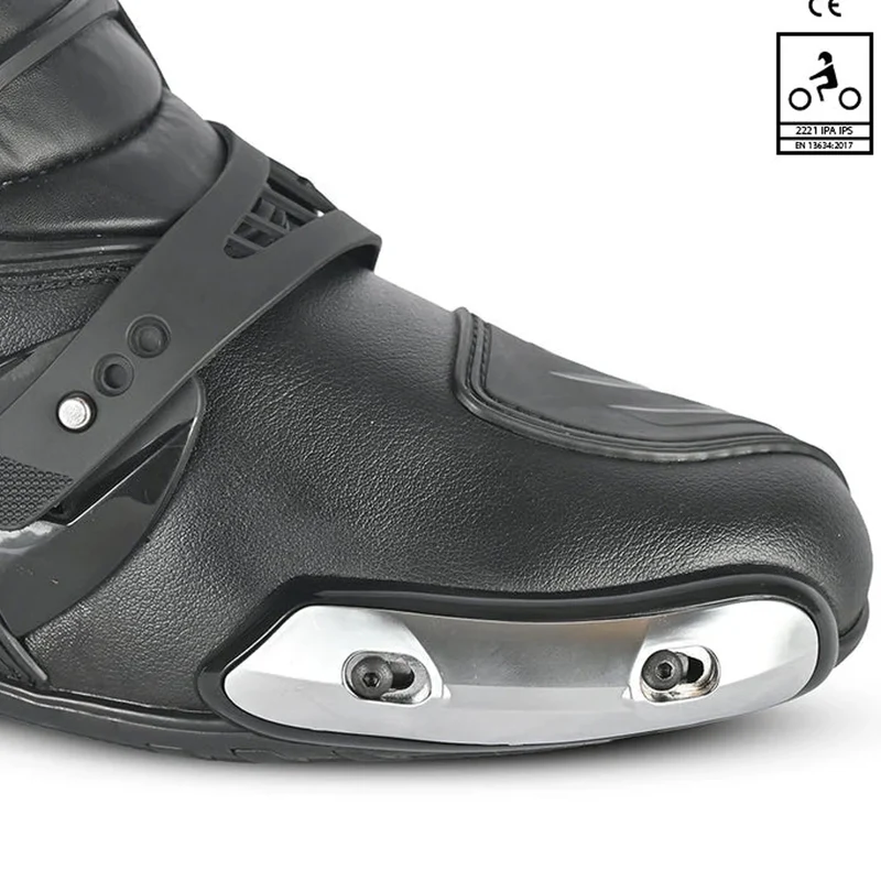 BELA RACE PRO (R-6) BOTAS DE MOTO PIEL NEGRO