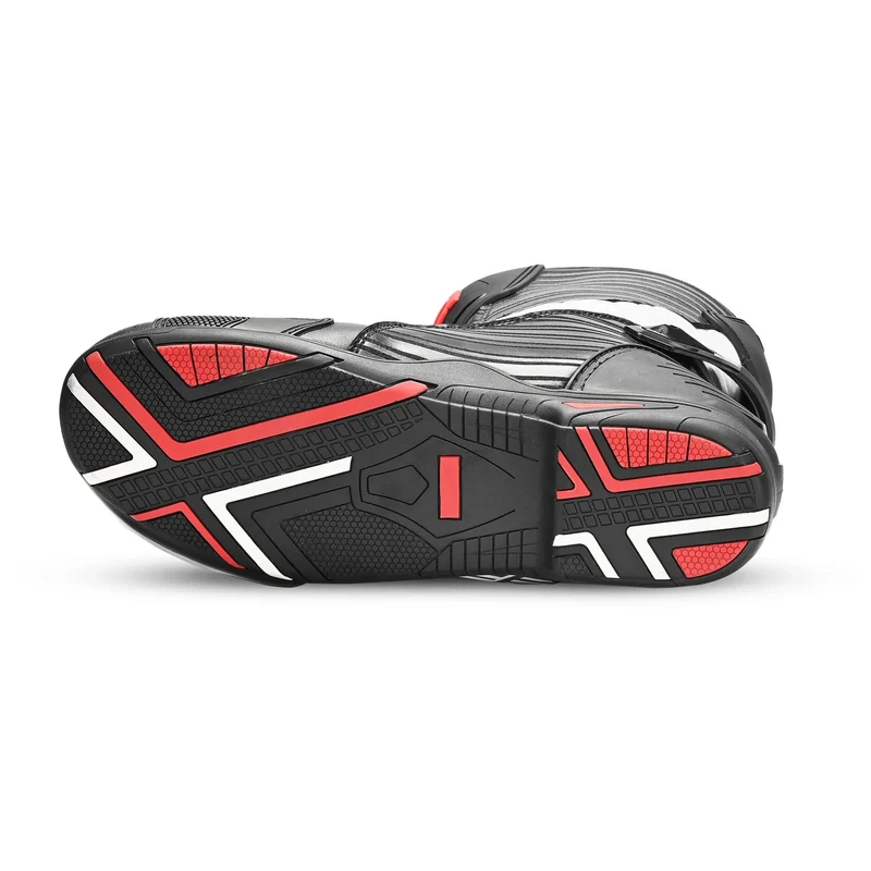 BELA AIR RIDER GP-1 BOTAS DE MOTO RACING NEGRO BLANCO