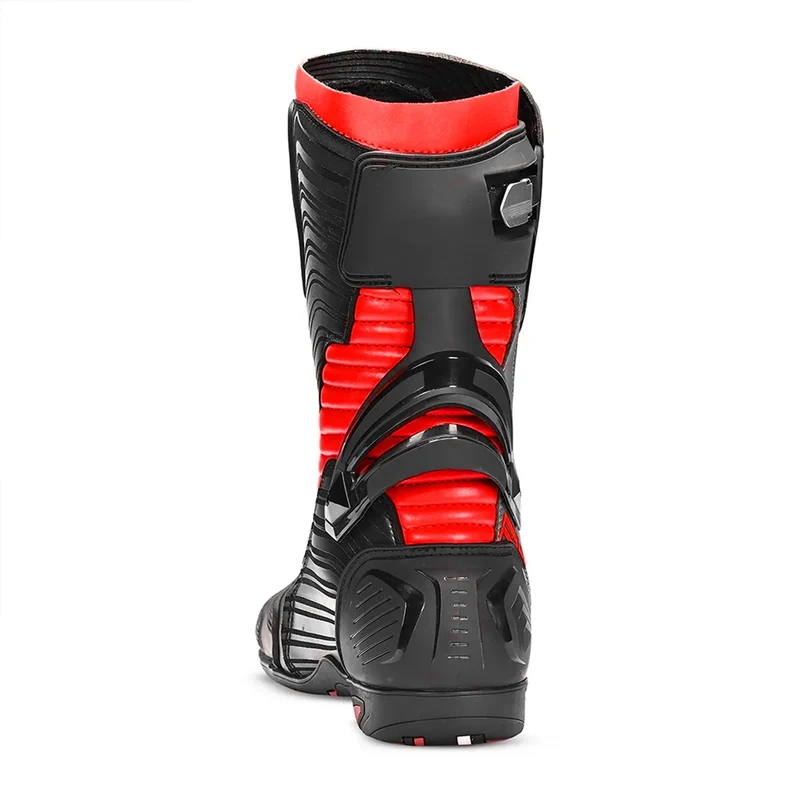 BELA AIR RIDER GP-1 BOTAS DE MOTO RACING NEGRO GRIS ROJO