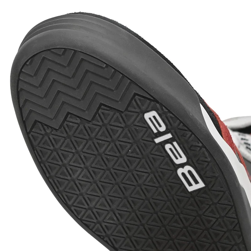 BELA ROVER BOTAS DE MOTO URBANAS DE HOMBRE NEGRO BLANCO ROJO