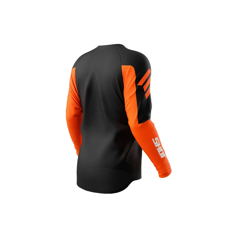 SHOT DRAW PRIVATE CAMISTA DE MOTO NARANJA