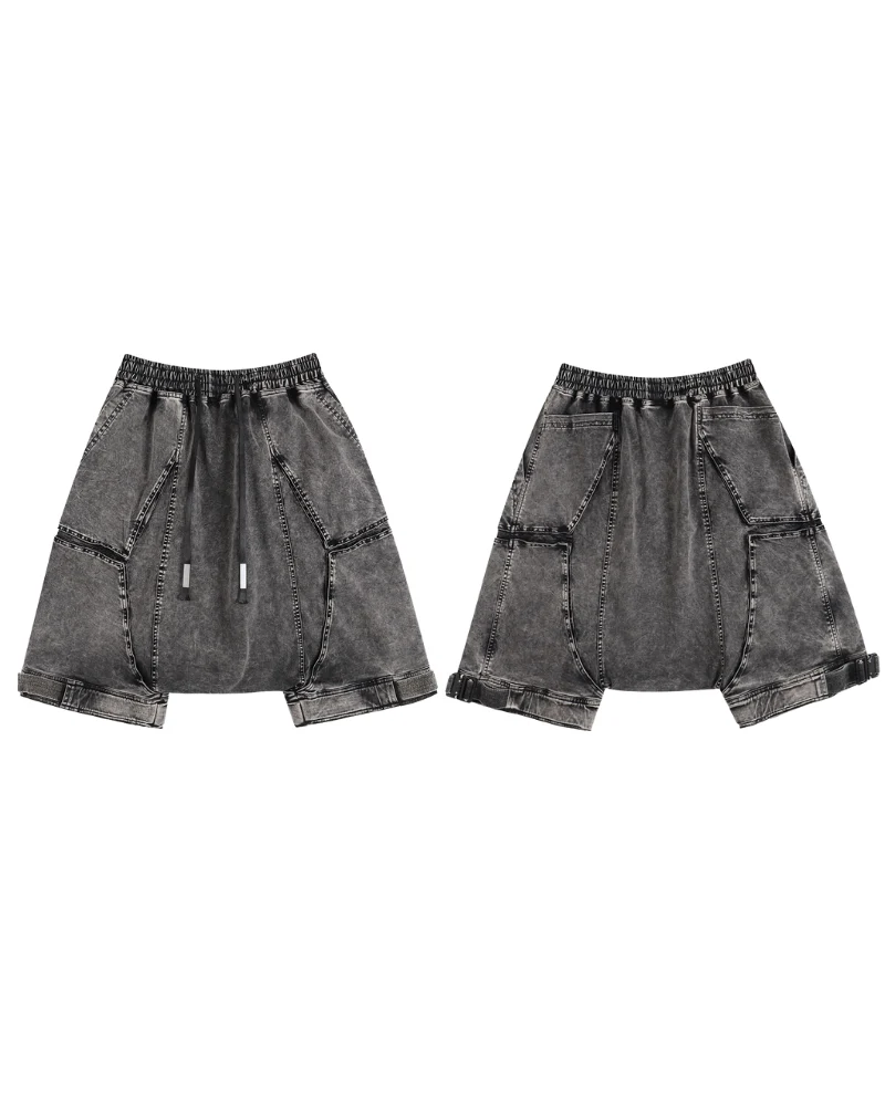 Wasteland Low-Crotch Men's Cargo Shorts