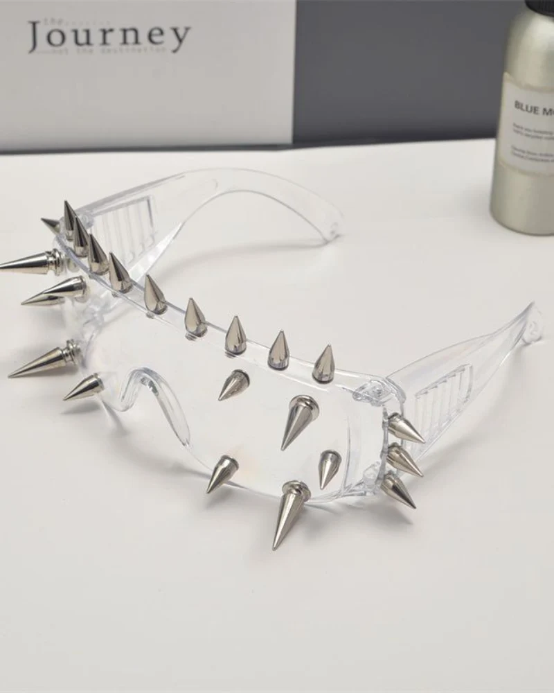Y2K Rivet Rock Punk Sunglasses