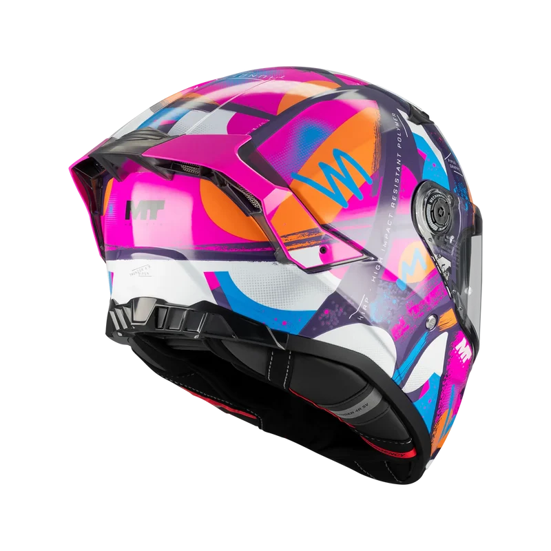 MT FF118BSV THUNDER 4 R SV PIPEN CASCO DE MOTO C8 GLOSS