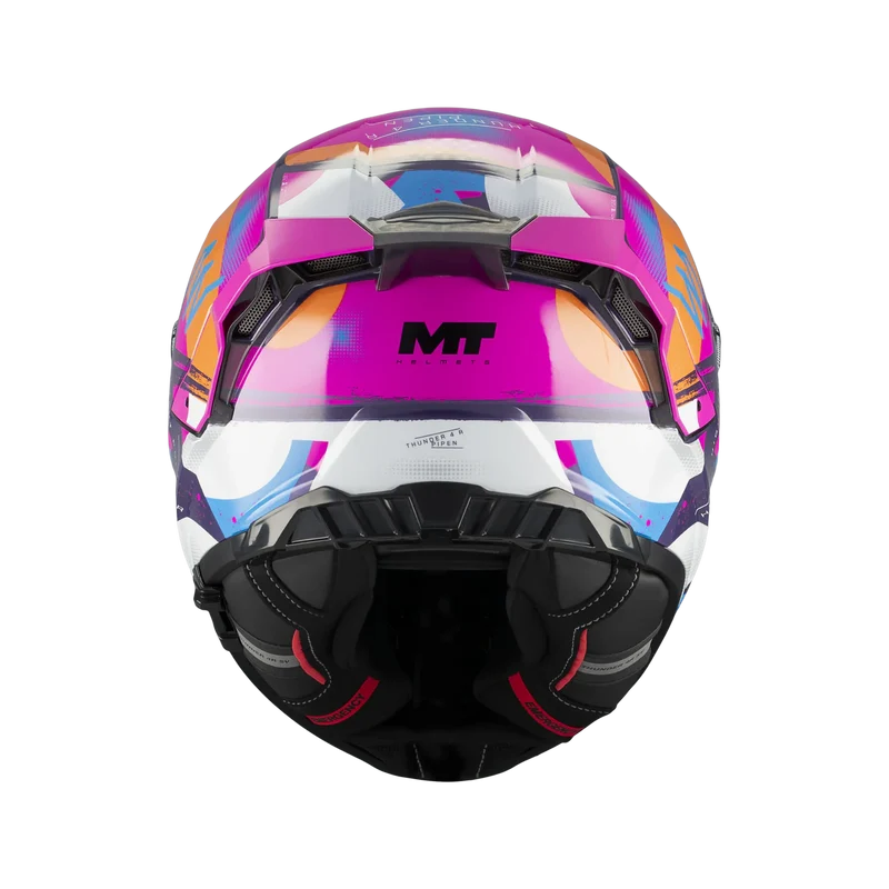 MT FF118BSV THUNDER 4 R SV PIPEN CASCO DE MOTO C8 GLOSS