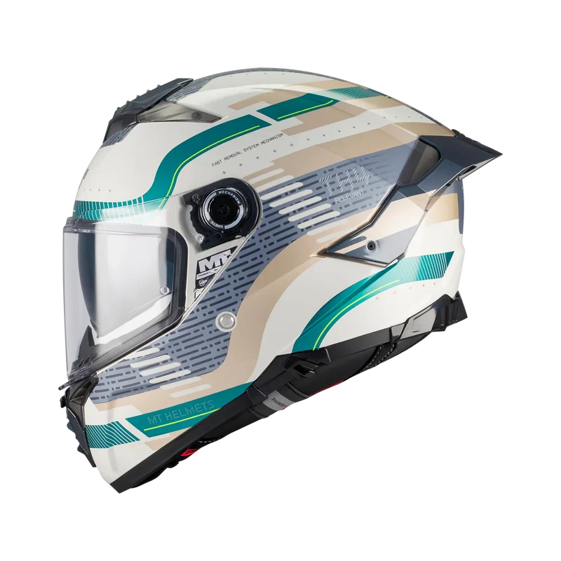 MT FF118BSV THUNDER 4 R SV RELEVANT CASCO DE MOTO C6 GLOSS
