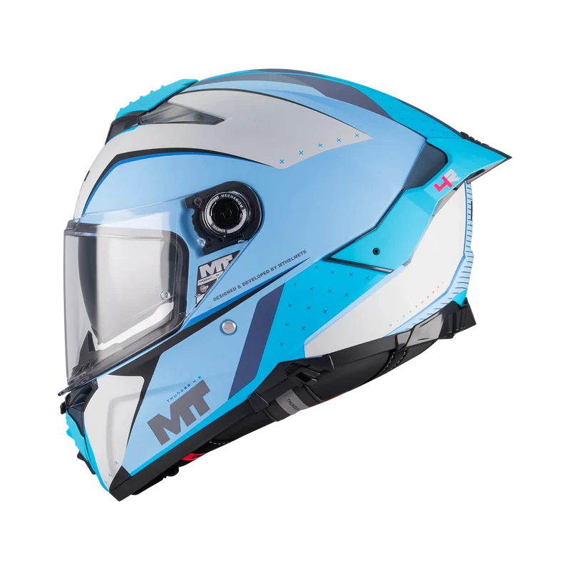 MT FF118BSV THUNDER 4 R SV WIND TUNNEL CASCO DE MOTO C7 MATT