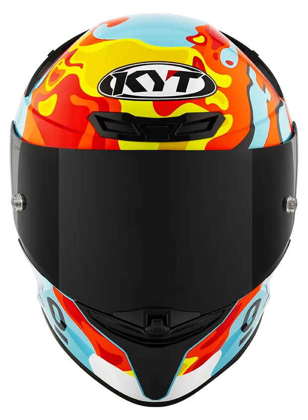 KYT TT-REVO REPLICA LEOPARD ARAGON /E06 CASCO INTEGRAL