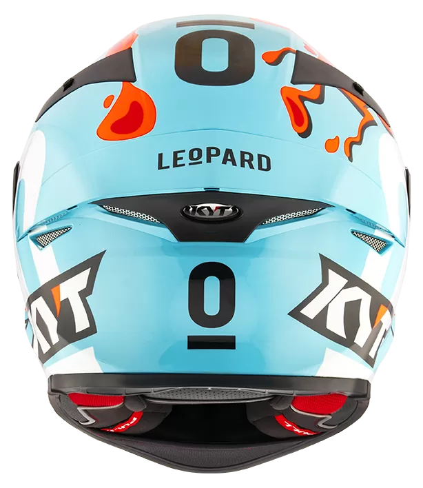 KYT TT-REVO REPLICA LEOPARD ARAGON /E06 CASCO INTEGRAL
