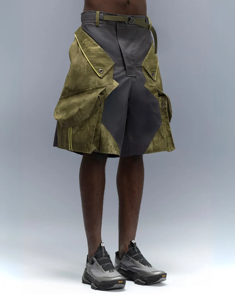 XIPHEVIL Cyberpunk Corrosion Module Functional Shorts