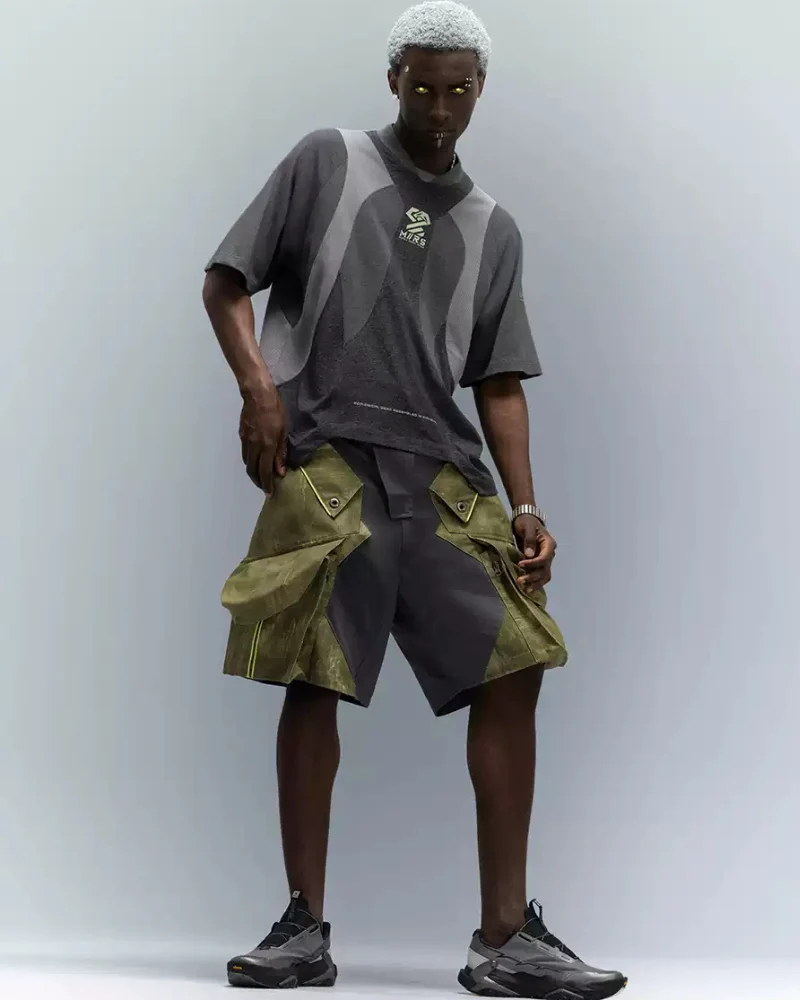 XIPHEVIL Cyberpunk Corrosion Module Functional Shorts