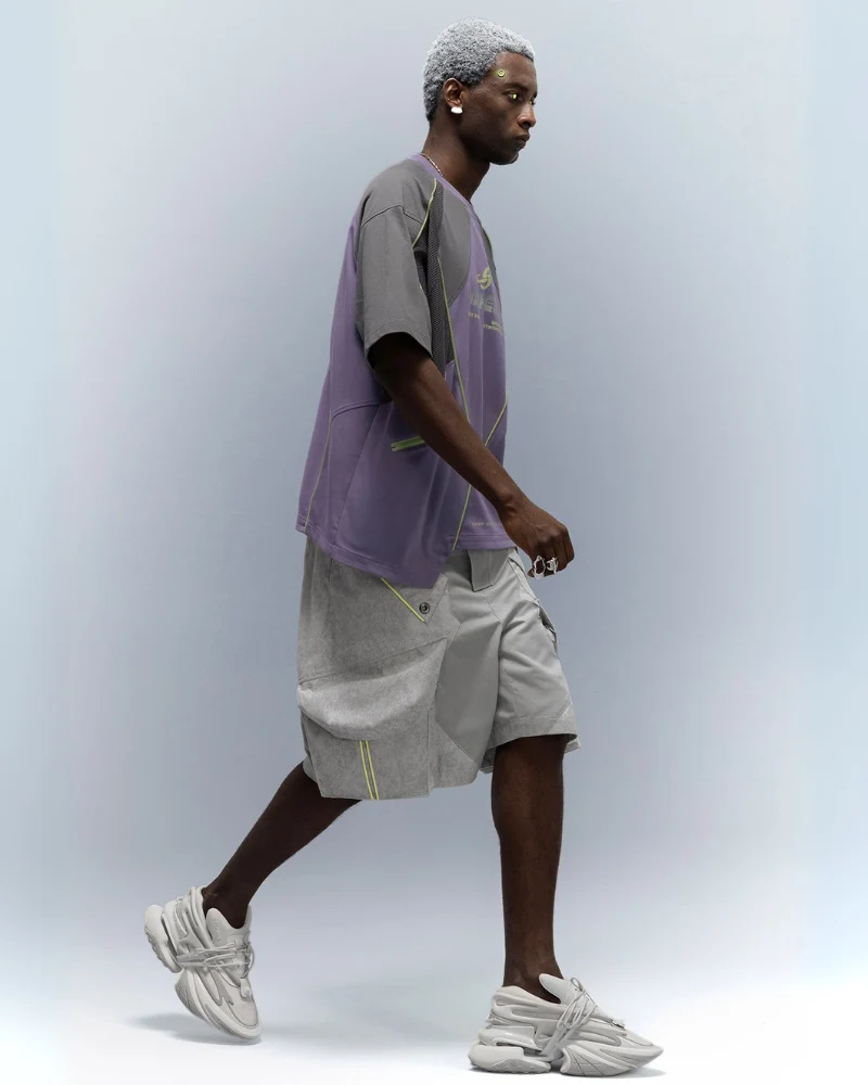 XIPHEVIL Cyberpunk Corrosion Module Functional Shorts