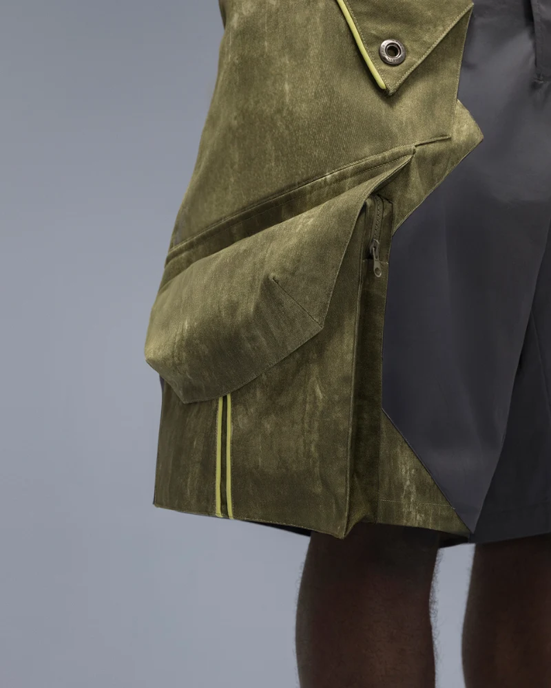 XIPHEVIL Cyberpunk Corrosion Module Functional Shorts