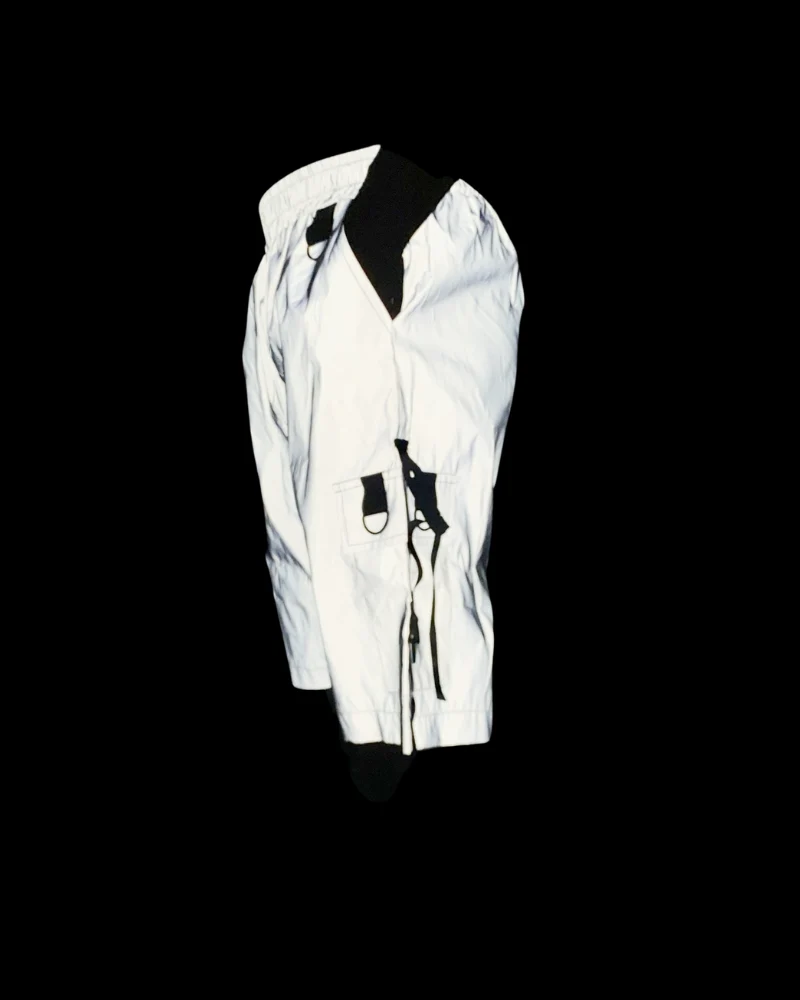 Functional Colorful Reflective Cargo Shorts