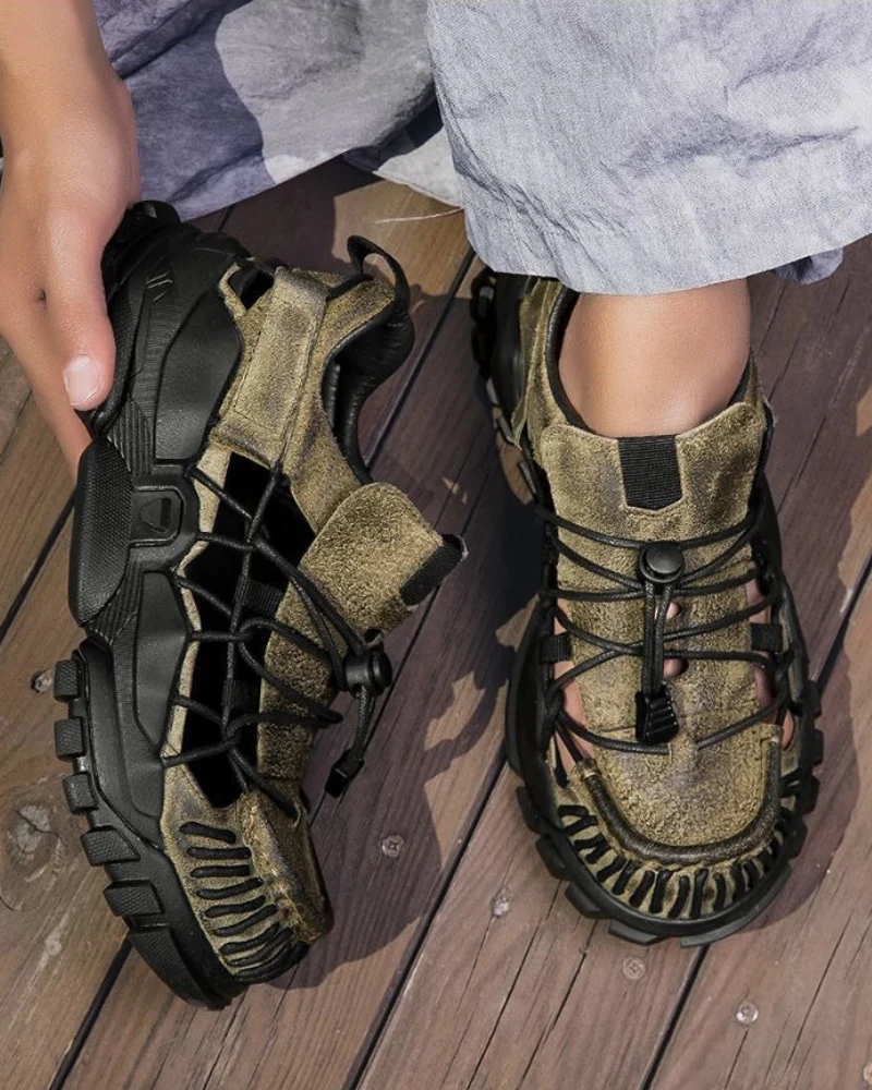 Outdoor Hiking Wading Shoes Beach Sandals (Custom/Final Sale)