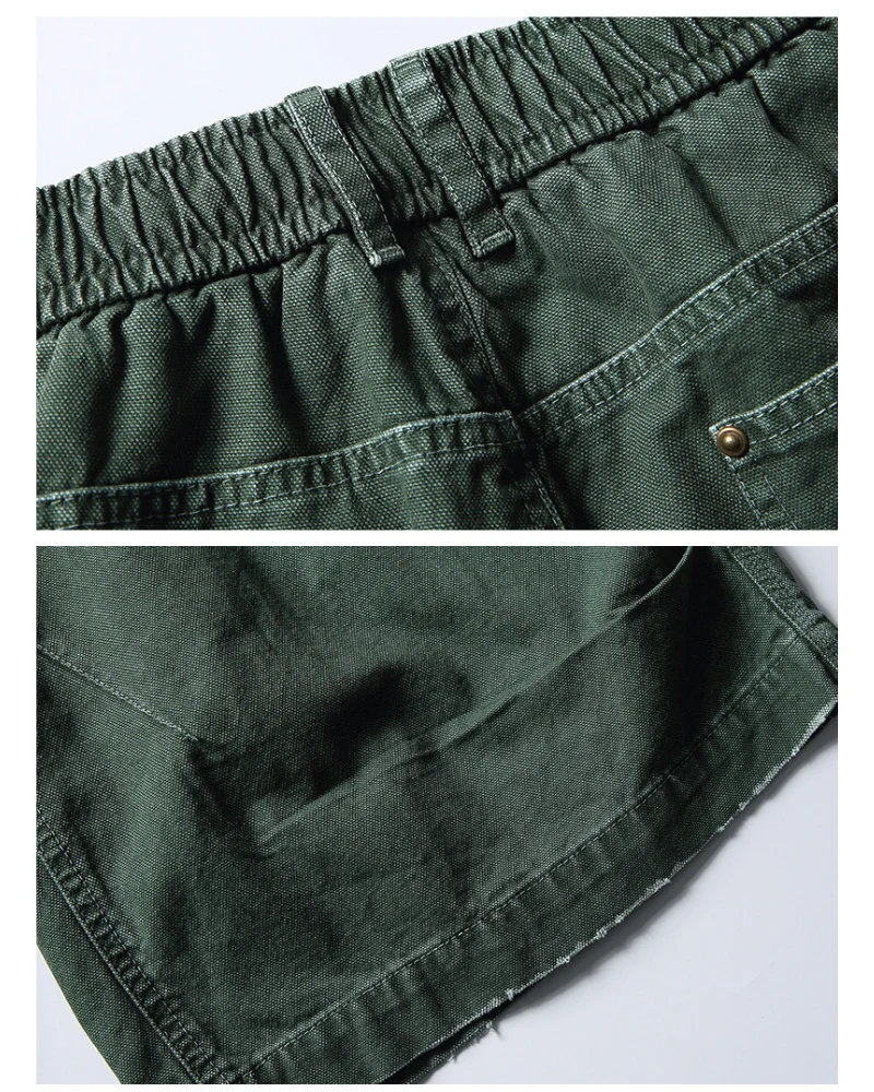 Street Unisex Denim-Look Shorts | Baggy Jorts