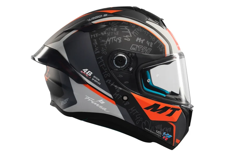 MT TARGO S ORTOLA 2024 CASCO DE MOTO B4 MATT