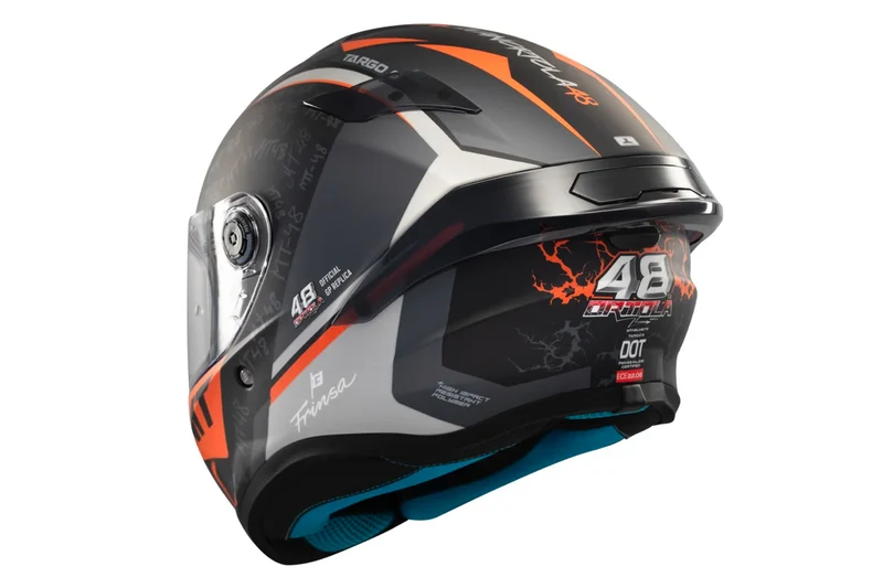 MT TARGO S ORTOLA 2024 CASCO DE MOTO B4 MATT