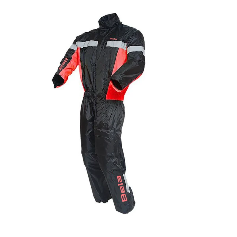 BELA IMPERMEABLE MONO 1P CAMOU NEGRO ROJO