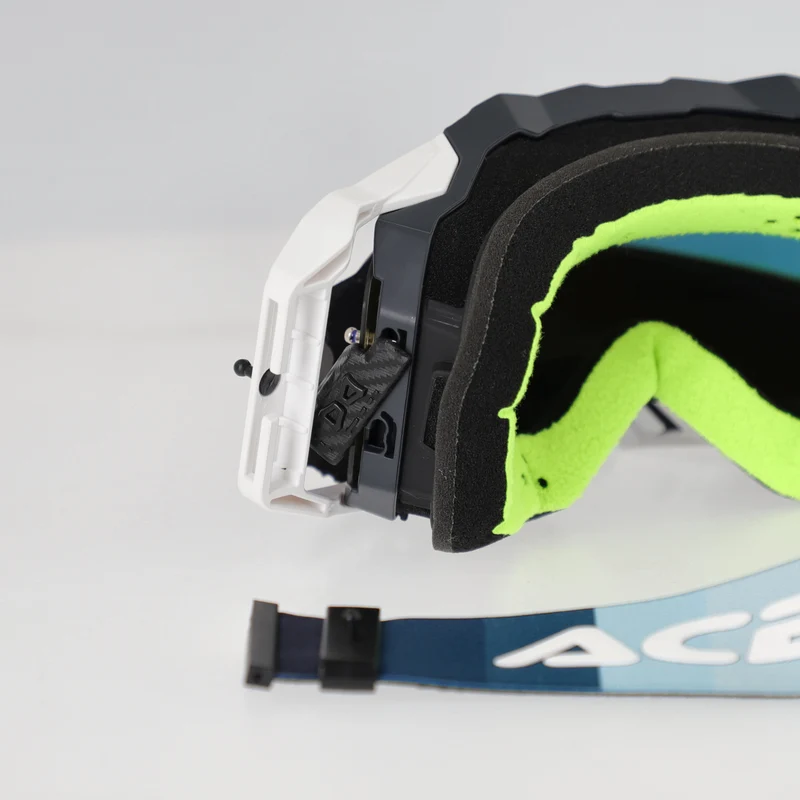 ACERBIS VULCAN MIRROR GAFAS DE MOTOCROSS PURPURA BLANCO ||