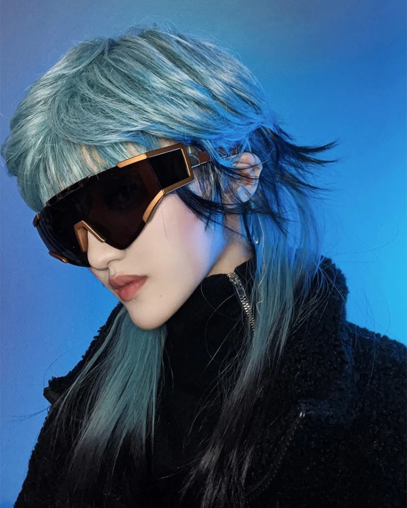 Cyberpunk Futuristic Y2K Sunglasses