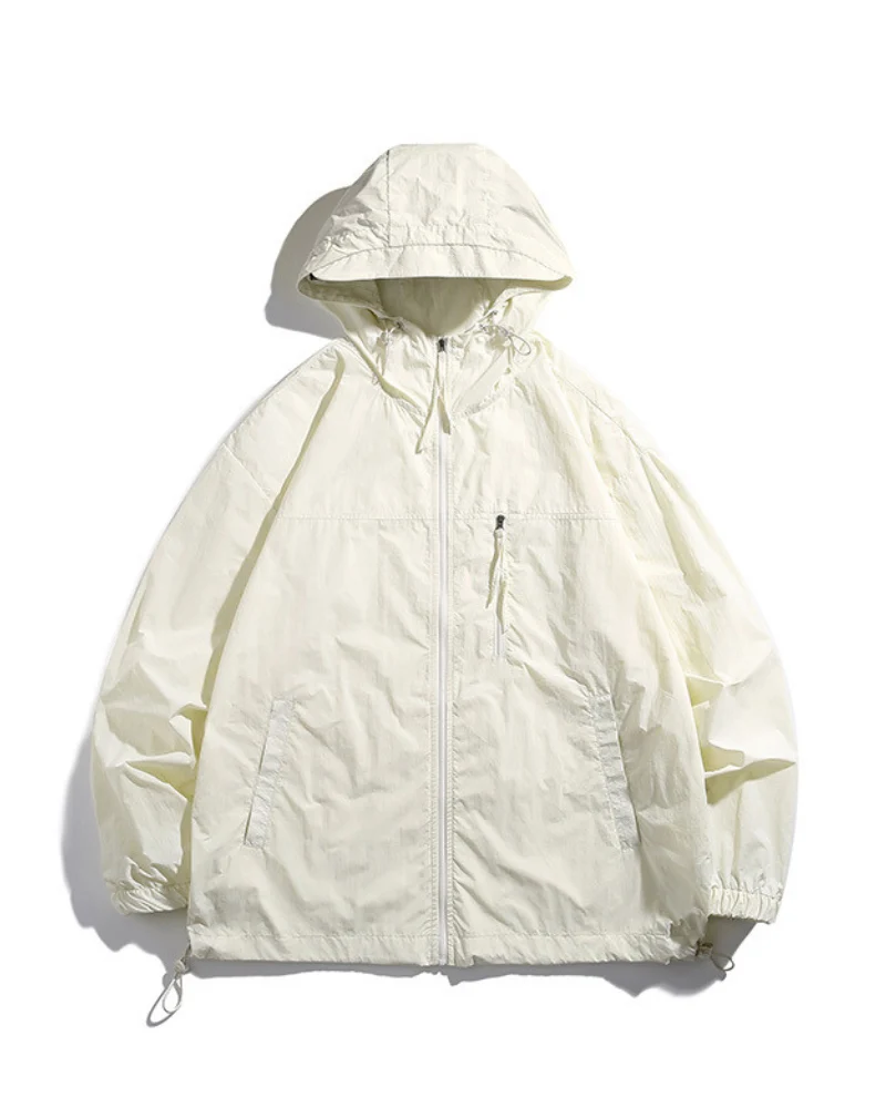Summer Hiking Outdoor Couple Ice Silk Sun Protection Jacket