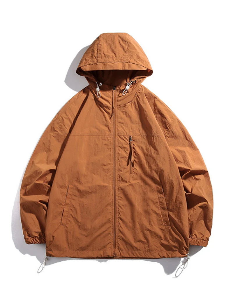 Summer Hiking Outdoor Couple Ice Silk Sun Protection Jacket