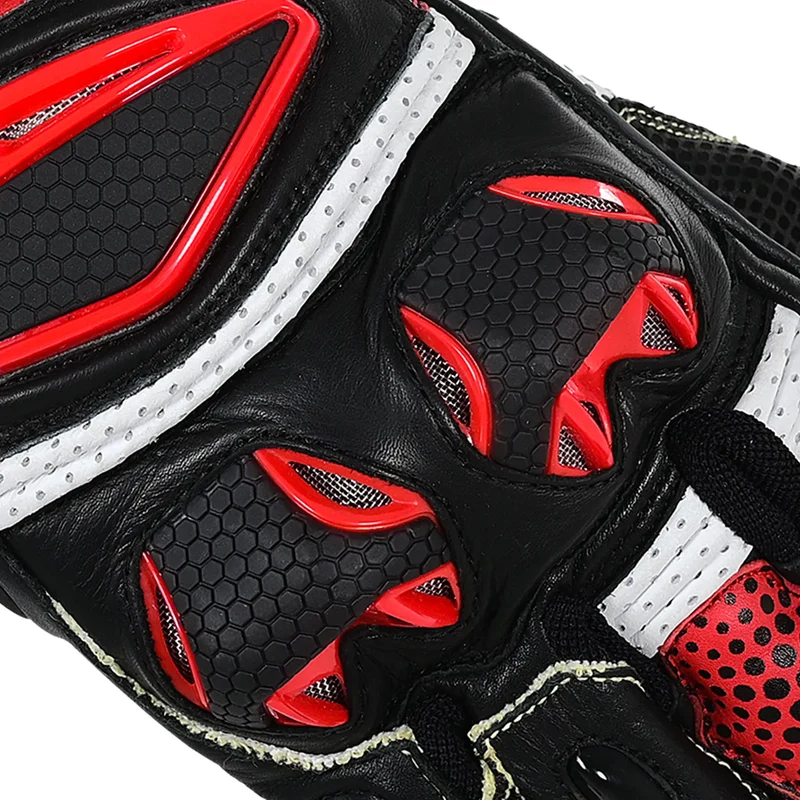BELA EXTREME MIX KANGAROO GUANTES RACING NEGRO BLANCO ROJO
