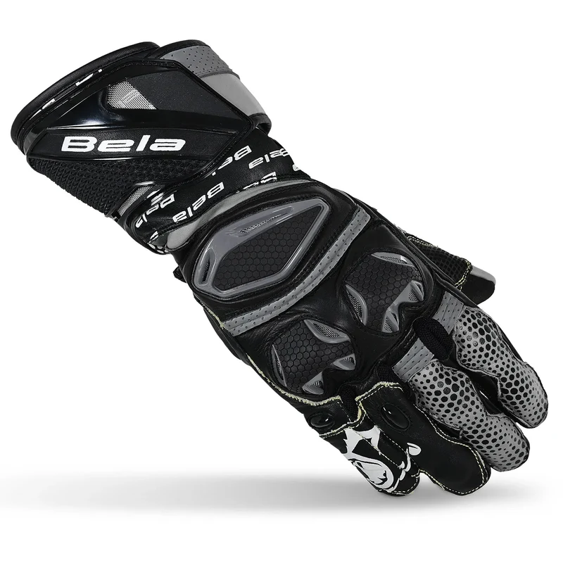 BELA EXTREME MIX KANGAROO GUANTES RACING NEGRO GRIS ANTHRACITE