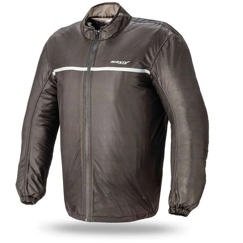 SEVENTY DEGREES SD-A4 CHAQUETA DE MOTO IMPERMEABLE MUJER NEGRO