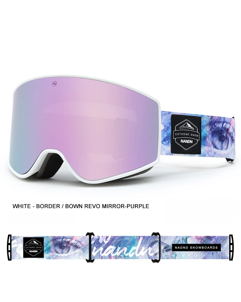Ski Wear Double Layer Anti-fog Ski Goggles