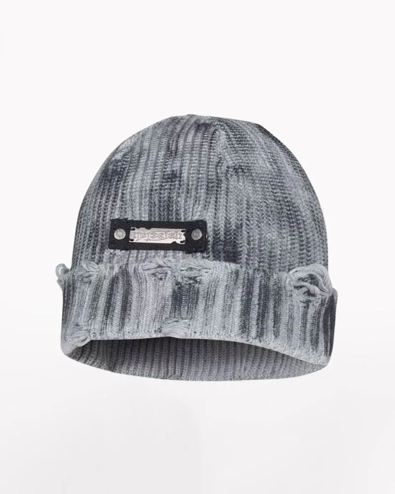 Streetwear Dirty Fit Holed Knit Hat