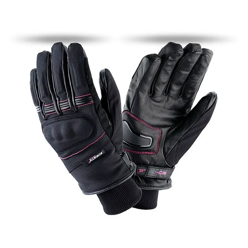 SEVENTY DEGREES SD-C31 GUANTE DE MOTO INVIERNO URBAN MUJER NEGRO