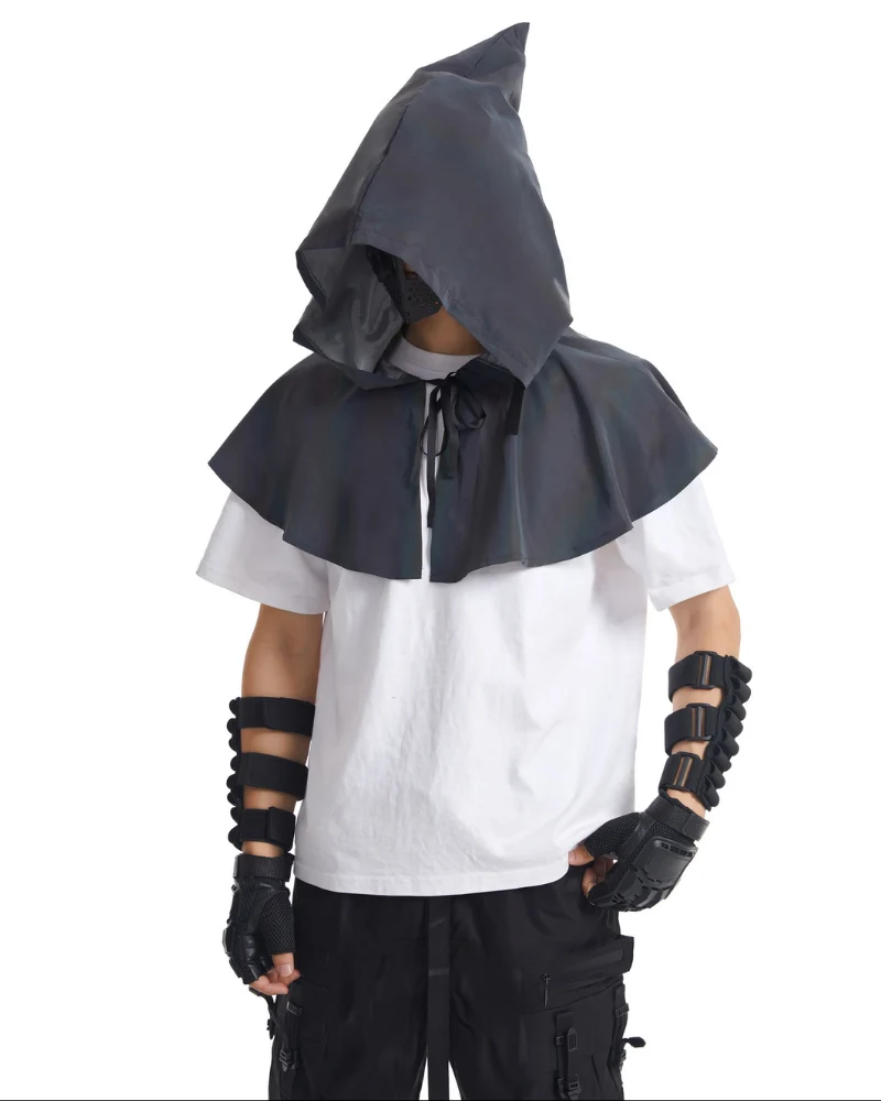 Halloween Colorful Reflective Wizard Cape