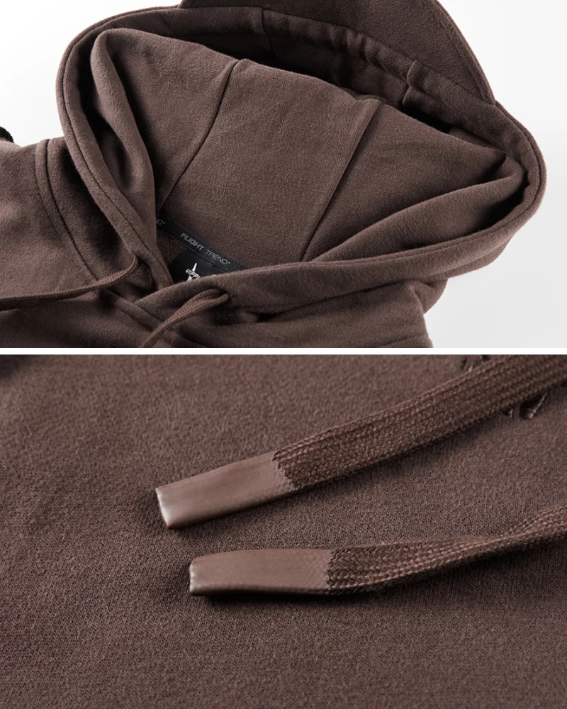 Street-style Color-blocked Hoodie
