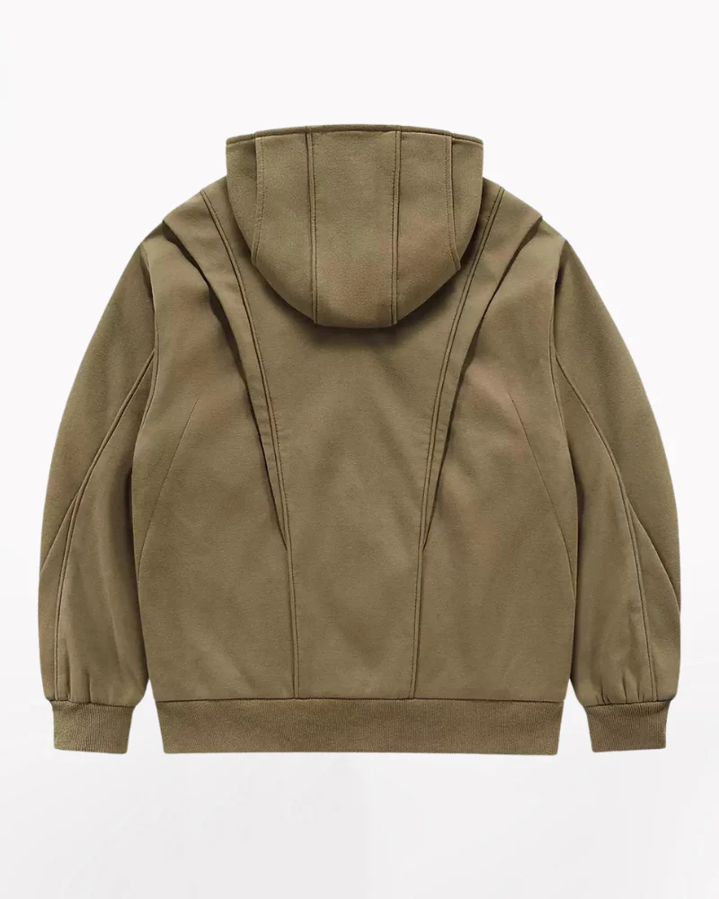 Techwear Multilayer Tactical Zip-up Hoodie