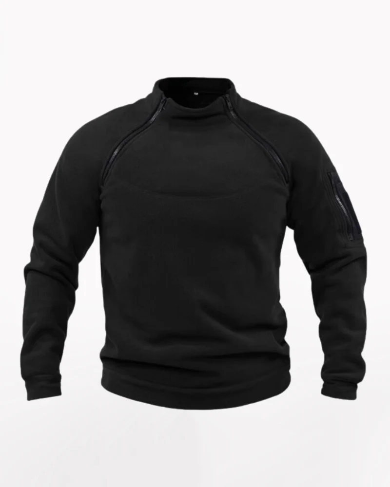 Outdoor Tactical Fleece Pullover Sweatshirt