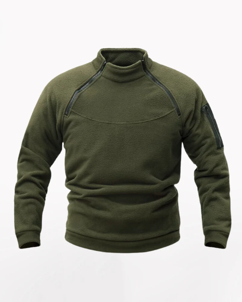 Outdoor Tactical Fleece Pullover Sweatshirt