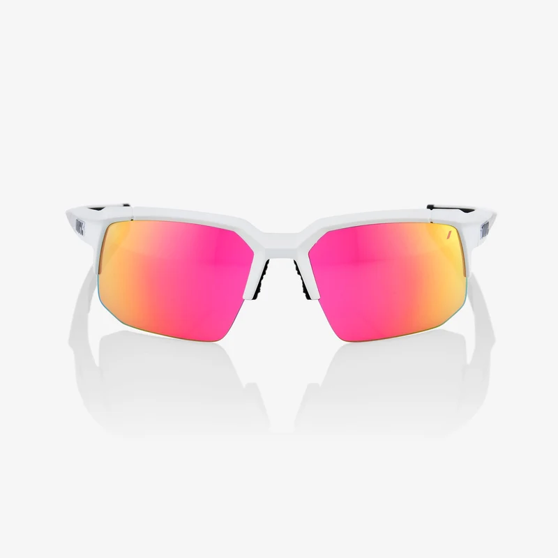 SPEEDCOUPE - Soft Tact Off White - Purple Multilayer Mirror Lens